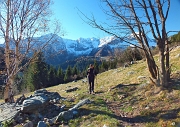 MONTE ARETE (2227 m.), sudato, ma comunque goduto, da Cambrembo di Valleve il 17 novembre 2012  - FOTOGALLERY